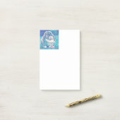 AnimalMix_Rabbit_001 Post-it Klebezettel (Auf Schreibtisch)