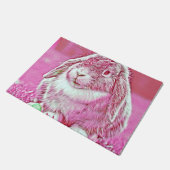 AnimalMix_Rabbit_002 Fußmatte (Schrägansicht)