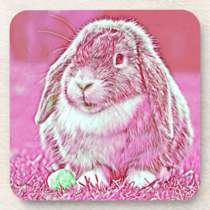 AnimalMix_Rabbit_002 Getränkeuntersetzer