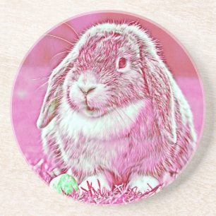 AnimalMix_Rabbit_002 Getränkeuntersetzer