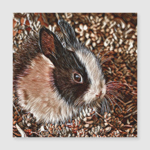 AnimalMix_Rabbit_005 Magnetkarte