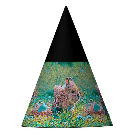 AnimalMix_Rabbit_006_by_JAMColors Partyhütchen (Vorderseite)