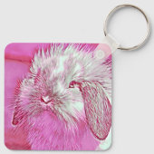 AnimalMix_Rabbit_008 Schlüsselanhänger (Rückseite)