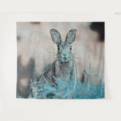 AnimalMix_Rabbit_024 Wandteppich (Vorderseite (Horizontal))