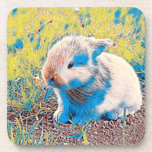 AnimalMix_Rabbit_034 Getränkeuntersetzer