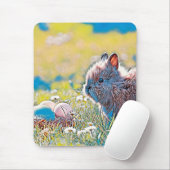 AnimalMix_Rabbit_037 Mousepad (Mit Mouse)
