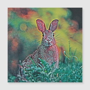 AnimalMix_Rabbit_051 Magnetkarte