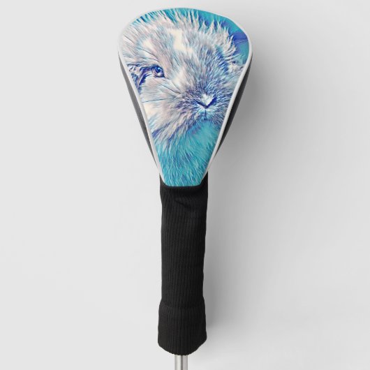 AnimalMix_Rabbit_07 Golf Headcover (Vorderseite)
