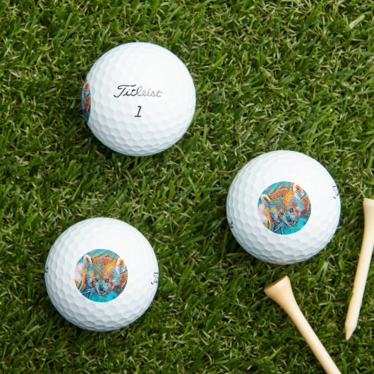 AnimalMix_RedPanda_001 Golfball (Insitu Gras)
