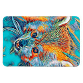 AnimalMix_RedPanda_001 Magnet (Horizontal)
