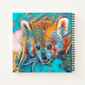 AnimalMix_RedPanda_001 Notizblock (Rückseite)