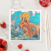 AnimalMix_Squirrel_001_by_JAMColors Serviette (Beispiel)