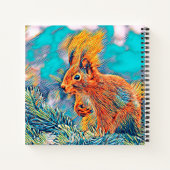 AnimalMix_Squirrel_001 Notizblock (Rückseite)