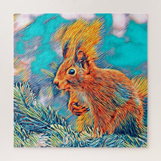 AnimalMix_Squirrel_001 Puzzle (Vertikal)