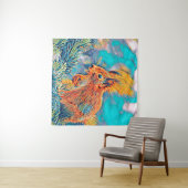 AnimalMix_Squirrel_001 Wandteppich (Beispiel (Horizontal))