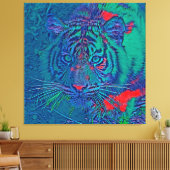 AnimalMix_Tiger_043 Leinwanddruck (Insitu (Wohnzimmer))