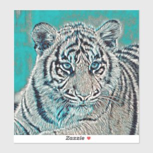 AnimalMix_Tiger_046 Aufkleber