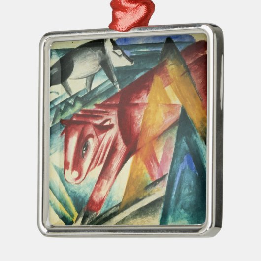 Animals, 1913 silbernes ornament (Links)