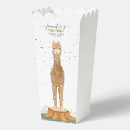 Animals Alpaca Baby Cute Shower Geschenkschachtel