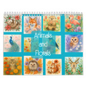 Animals and Florals Kalender (Titelbild)