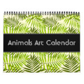 Animals Art Calendar (Type-A) Kalender (Titelbild)
