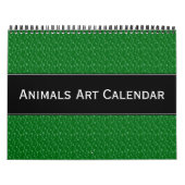 Animals Art Calendar (Type-B) Kalender (Titelbild)