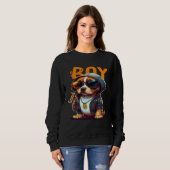 Animals Dog Cat Owl Fox Cute  5 Sweatshirt (Vorne ganz)