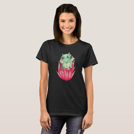 Animals fruit animal print creative animal motif T-Shirt (Vorne ganz)
