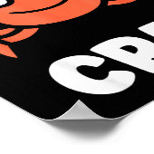 Animals Funny Crabs Quote Pretend I'm A Crab  Poster (Ecke)