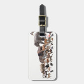 Animals Gepäckanhänger (Vorderseite vertikal)