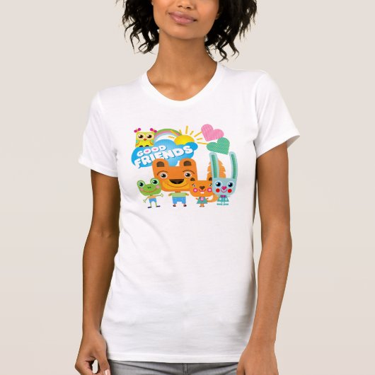 Animals Good Friends T-Shirt (Vorderseite)