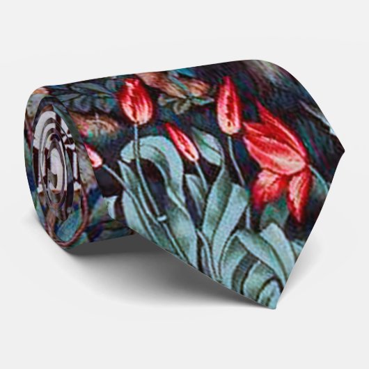 Animals in The Forest, William Morris Krawatte (Gerollt)