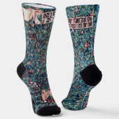 Animals in The Forest, William Morris Socken (Gewinkelt)