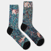 Animals in The Forest, William Morris Socken (Rechts)