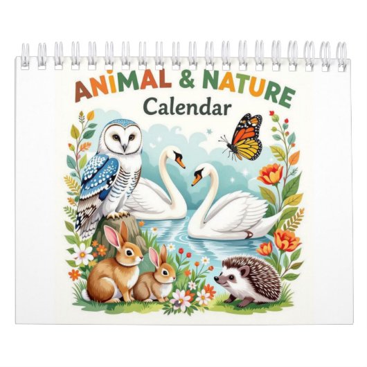 Animals nature Calendar Kalender (Titelbild)