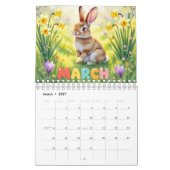 Animals nature Calendar Kalender (Mär 2027)