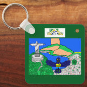 Animals of the World, Brazil: Hyacinth Macaw Schlüsselanhänger (Vorderseite)