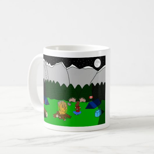 Animals of the World, Canada: Moose Kaffeetasse (Vorderseite Links)