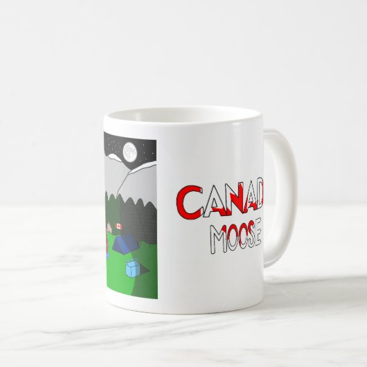 Animals of the World, Canada: Moose Kaffeetasse (VorderseiteRechts)