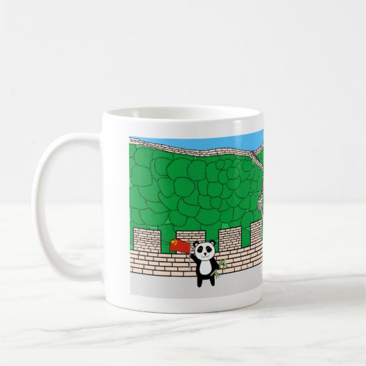 Animals of the World, China: Panda Kaffeetasse (Links)