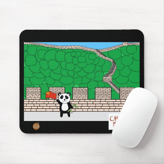 Animals of the World, China: Panda Mousepad (Mit Mouse)