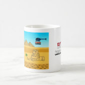 Animals of the World, Egypt: Crocodile & Camel Kaffeetasse (Mittel)