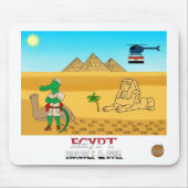 Animals of the World, Egypt: Crocodile & Camel Mousepad (Vorne)