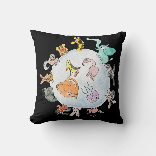 Animals of the World Kissen (Vorderseite)