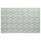 animals of the world nursery map - mint  stoff (Fat Quarter (45,7 x 55,9 cm))