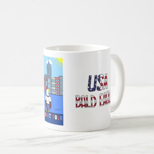 Animals of the World, USA: Bald Eagle Kaffeetasse (VorderseiteRechts)