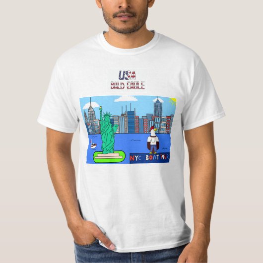 Animals of the World, USA: Bald Eagle T-Shirt (Vorderseite)