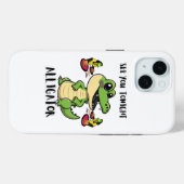 Animals Party Alligator Case-Mate iPhone Hülle (Rückseite (Horizontal))