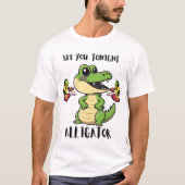 Animals Party Alligator T-Shirt (Vorderseite)