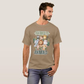 Animals retro family T-Shirt (Vorne ganz)